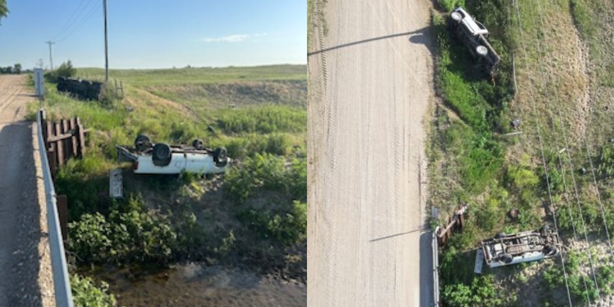 Nebraska man seriously injured after rollover crash traps him overnight