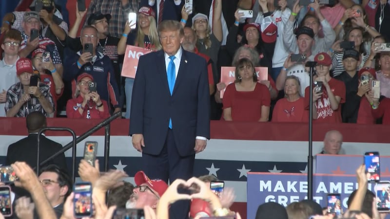 Nebraska Attorney General Mike Hilgers described sharing the stage ahead of President Donald...