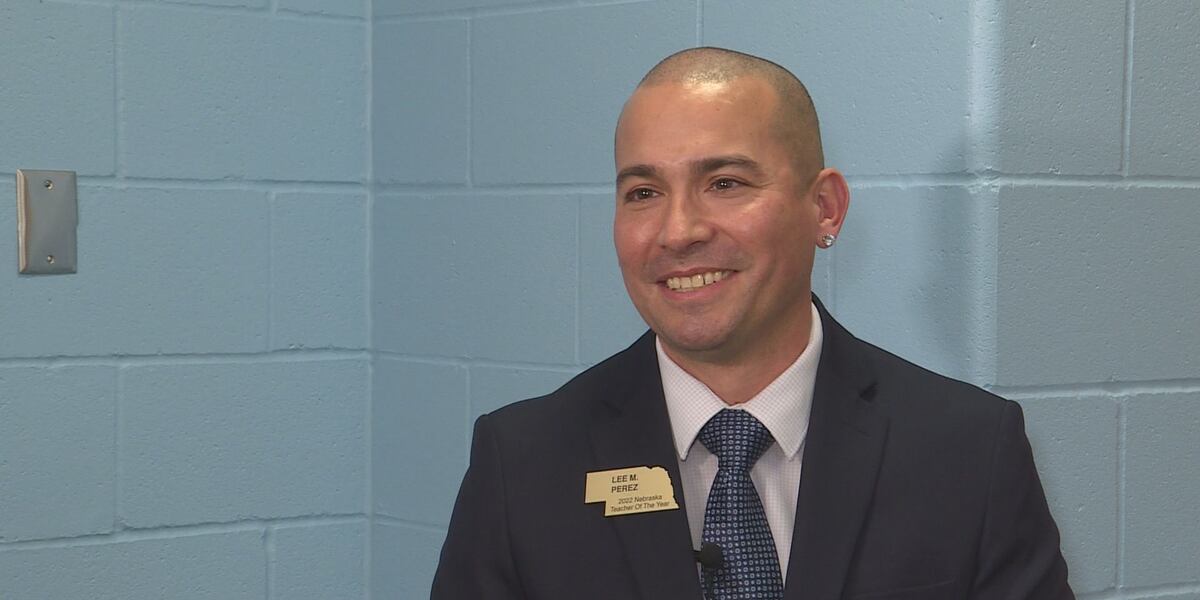 Ryan Velunta Get to know 2022 Nebraska Teacher of the Year: Lee Perez