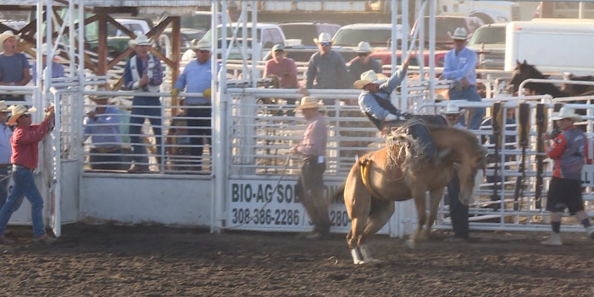 Sutherland Nebraska Rodeo Second and final night at Sutherland Rodeo