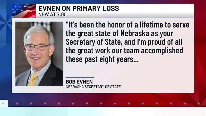 Evnen sent in a statement Wednesday morning after the results were released.