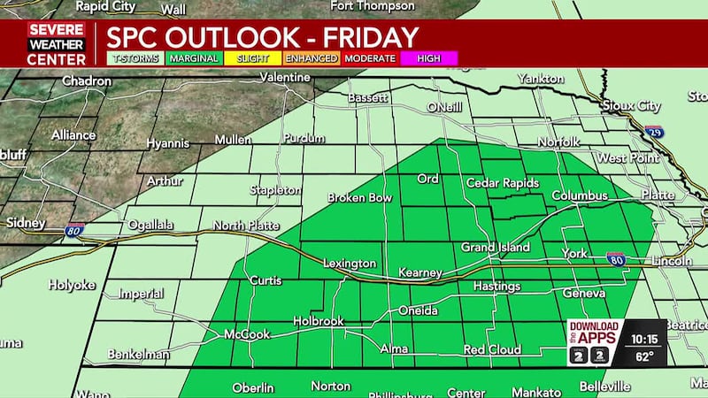 After a pleasant and mostly dry Juneteenth, thunderstorm chances increase through the weekend,...