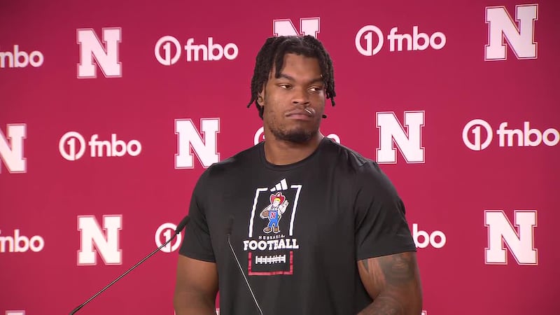 FULL VIDEO: Nebraska Football DL Williams Nwaneri | Oct. 6 Press Conference