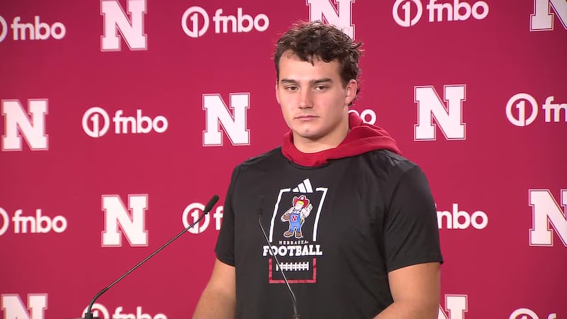 FULL VIDEO: Nebraska Football TE Luke Lindenmeyer | Oct. 6 Press Conference