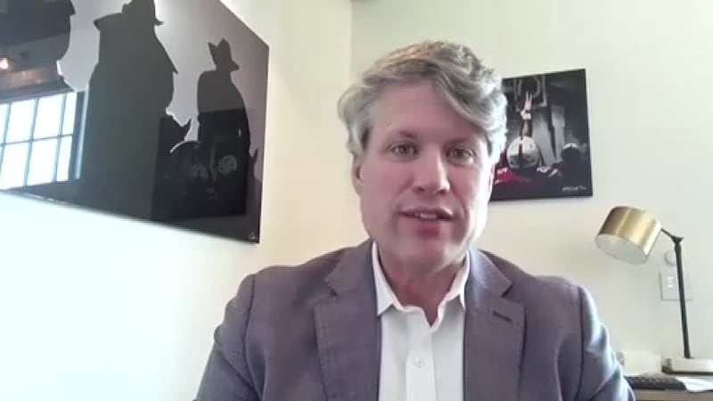 Nebraska Attorney General Mike Hilgers described sharing the stage ahead of President Donald...