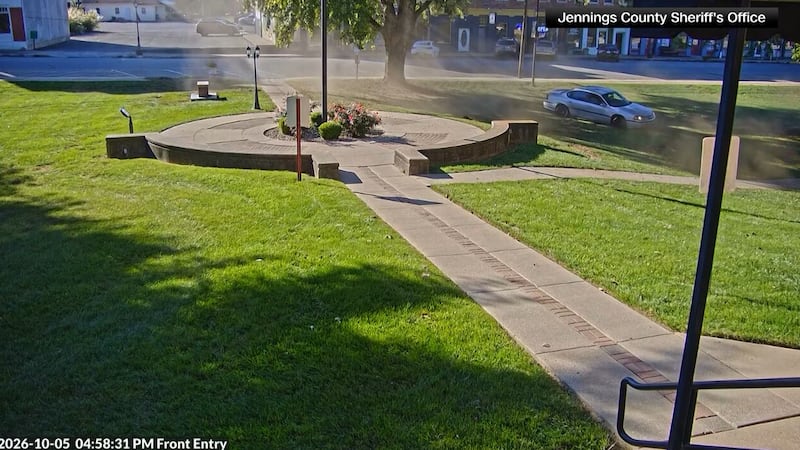 The sheriff’s office said the video shows a 68-year-old woman doing donuts on the courthouse...